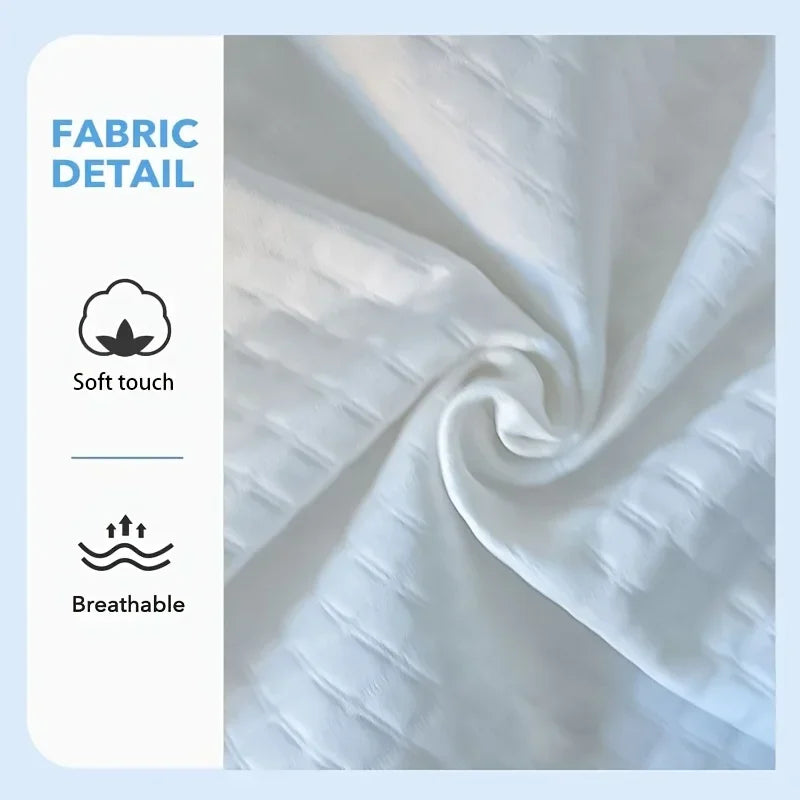 HTMCKButterfly Memory Foam Pillowcase Only, Tencel Smooth Pillow Cover, Anti-Wrinkle Skin-Friendly Pillow Protector with Zipper