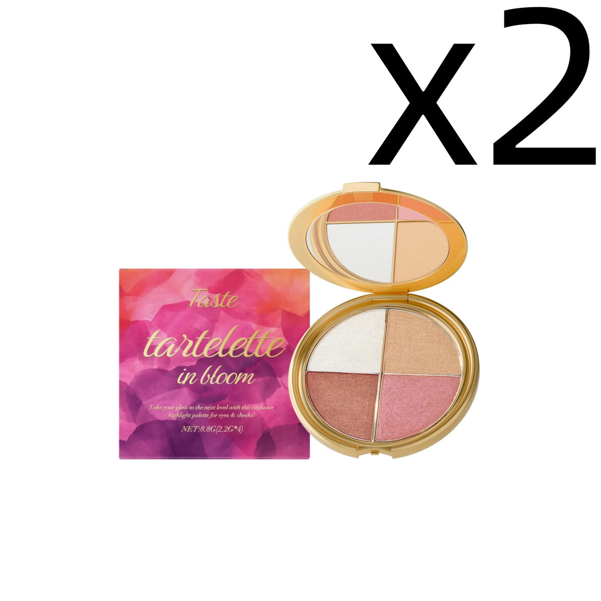 Paleta de ojos y mejillas